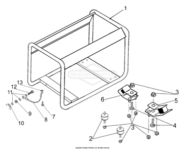 Part Location Diagram of 102765GS Briggs and Stratton Decal pro plus 4500